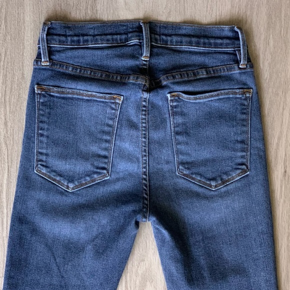 FRAME Le High Skinny Stretch Pelton Jeans Sz 25 - Picture 8 of 10